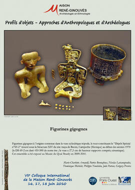 
Profils d'objets. Approches d'anthropologues et d'archéologues, VIIe colloque international de l...